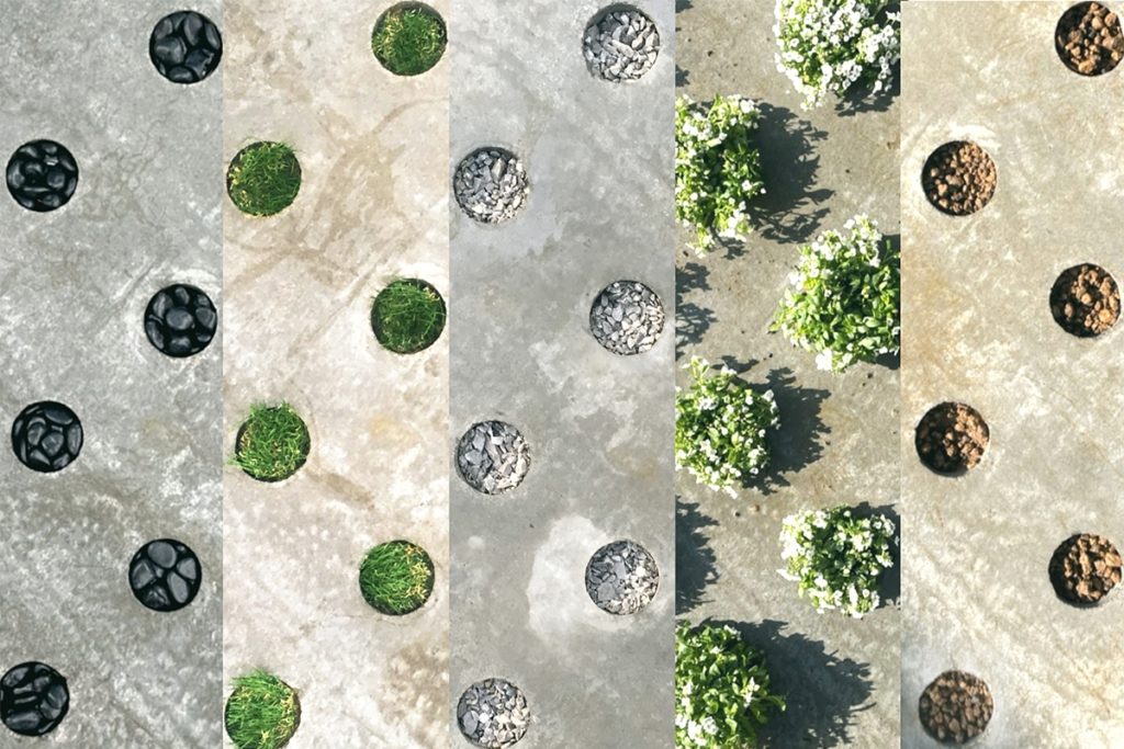 画像：ドット部分を自由にアレンジ