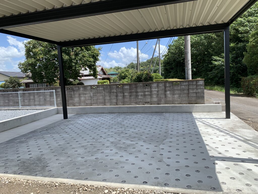 駐車場、住宅庭施工