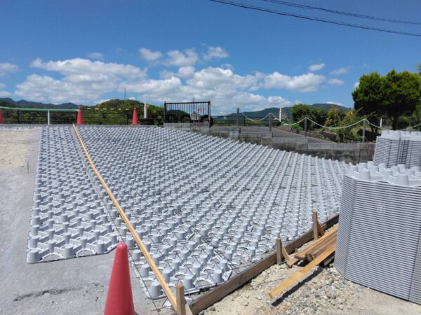 画像：山口県｜土間｜施工中🚧